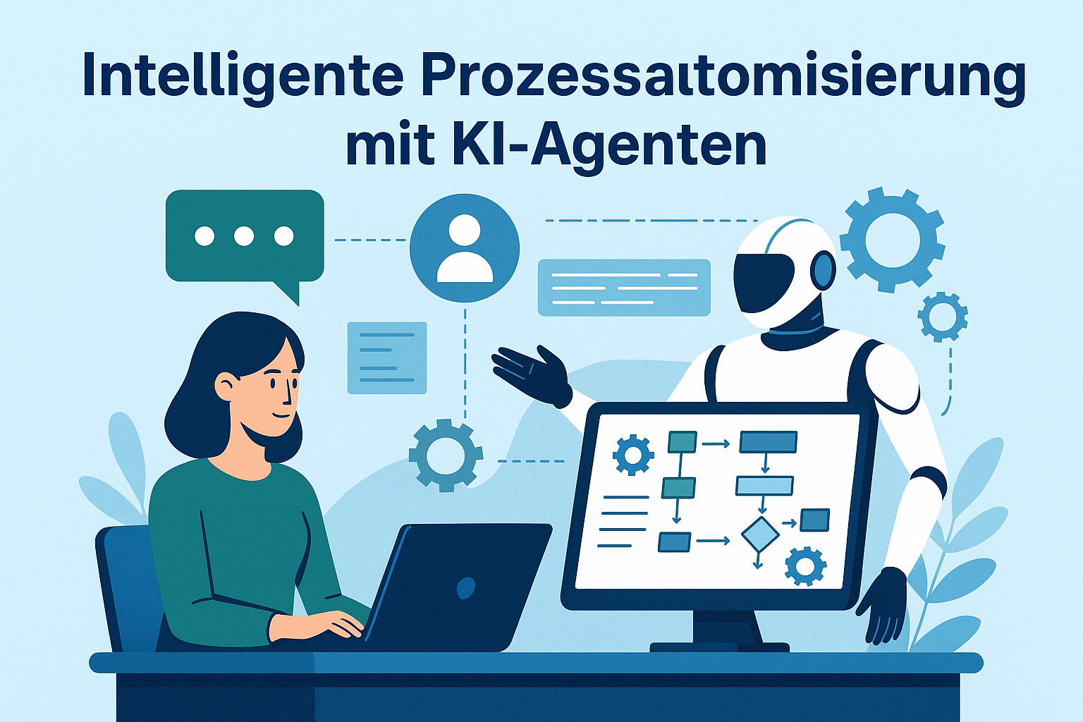 Intelligente Prozessautomatisierung mit KI-Agenten